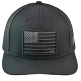 Hooey Liberty Roper Trucker Hat Black Mesh Snapback